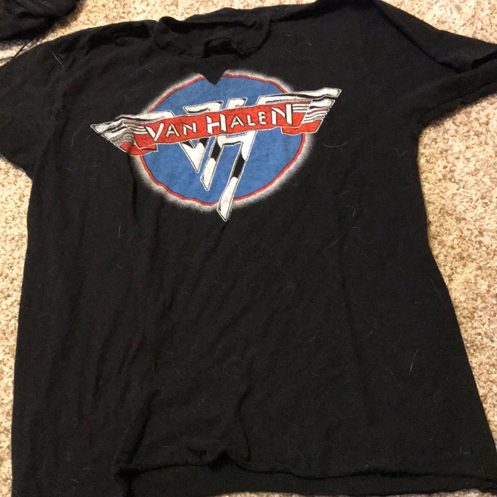 van halen band tee